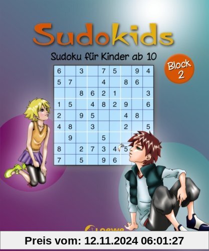 Sudoku für Kinder ab 10. Block 2