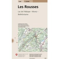 Swisstopo 1 : 25 000 Les Rousses