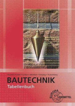 Tabellenbuch Bautechnik von Europa-Lehrmittel