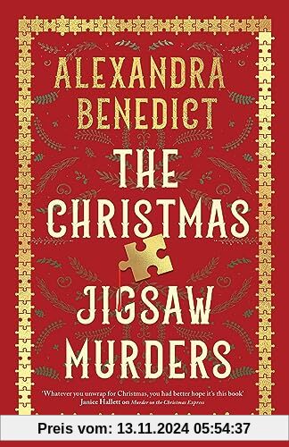 The Christmas Jigsaw Murders: The new deliciously dark Christmas cracker from the bestselling author of Murder on the Christmas Express