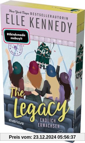 The Legacy – Endlich erwachsen (Off-Campus 5): Roman | Mit limitiertem Farbschnitt | BookTok-Liebling | Prickelnde College-Romance für New Adults