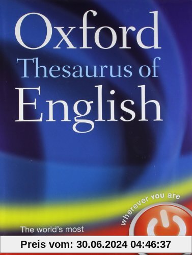 The Oxford Thesaurus of English (Diccionarios)