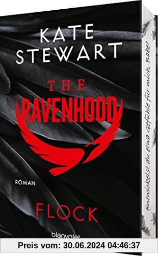The Ravenhood - Flock: Roman - Die heiße TikTok-Sensation endlich auf Deutsch! - Mit farbigem Buchschnitt nur in limitierter Erstauflage. (The-Ravenhood-Trilogie, Band 1)