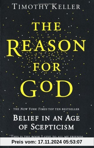 The Reason for God: Belief in an Age of Scepticism