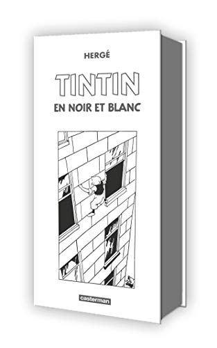Tintin - Tintin, coffret: Coffret mini albums noir et blanc