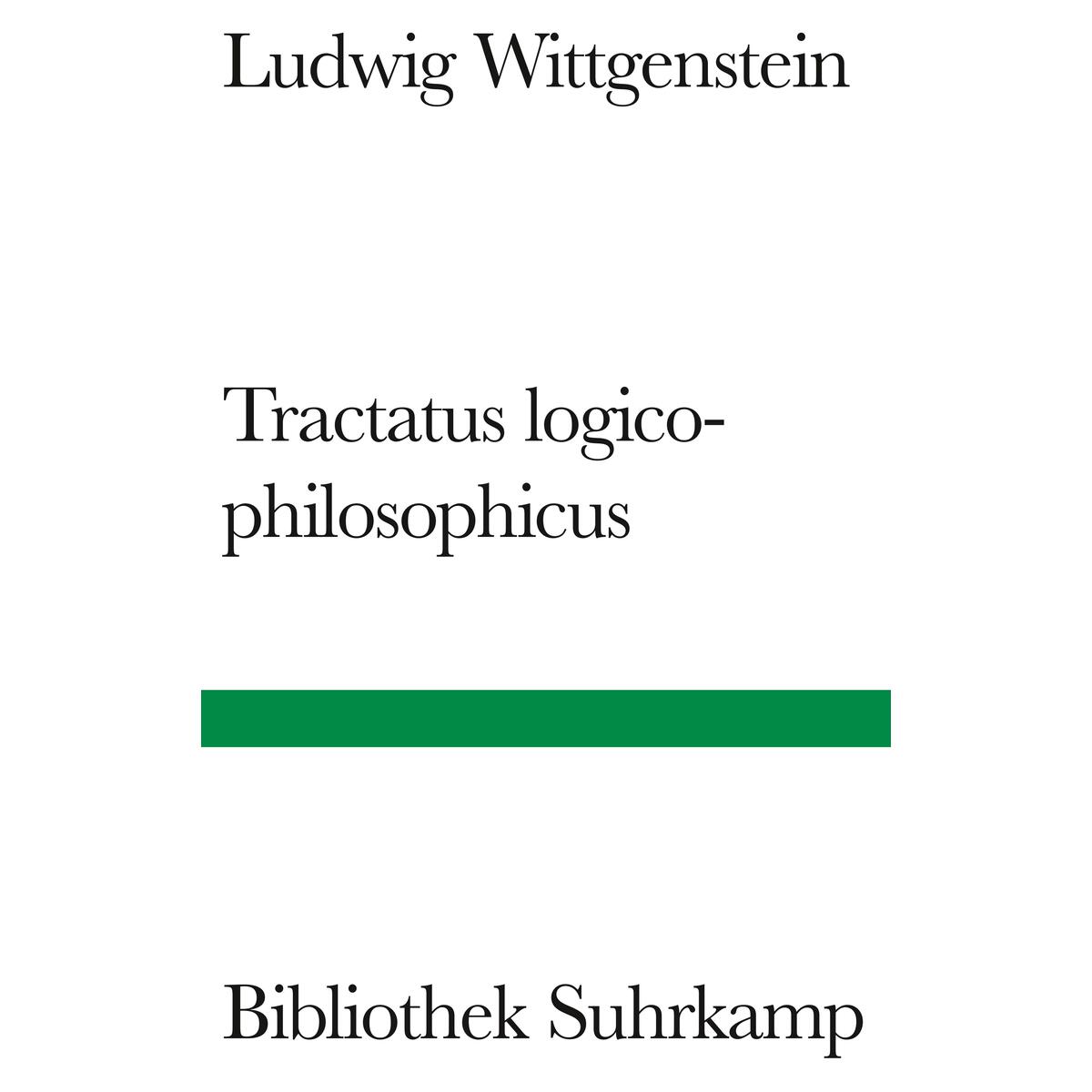 Tractatus logico-philosophicus von Suhrkamp Verlag AG