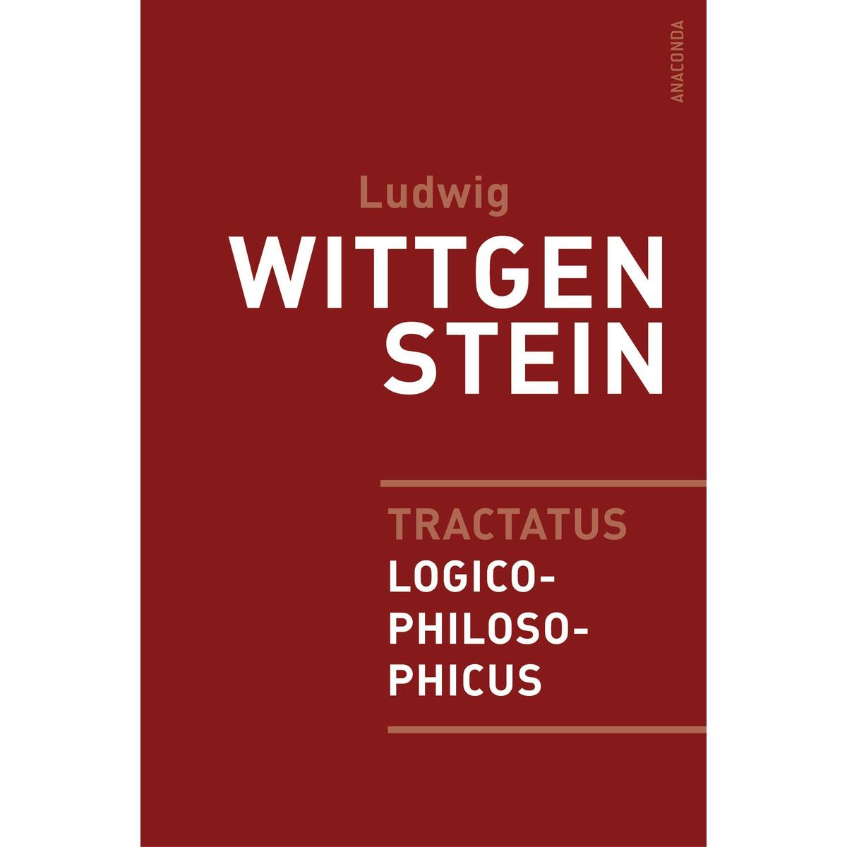 Tractatus logico-philosophicus von Anaconda Verlag