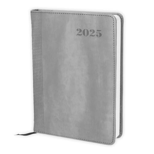 Trötsch Buchkalender A5 Grau 2025: Tagesplaner