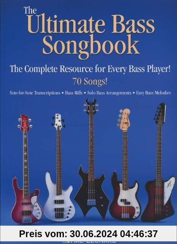 Ultimate Bass Songbook Complet Resource Every Bass Player Gtr Tab BK