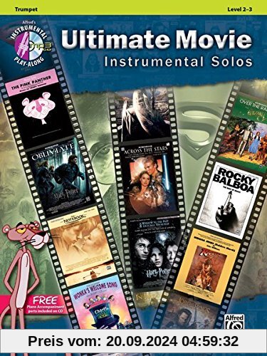 Ultimate Movie Instrumental Solos: Trumpet (Pop Instrumental Solo) (Alfred's Instrumental Play-Along)