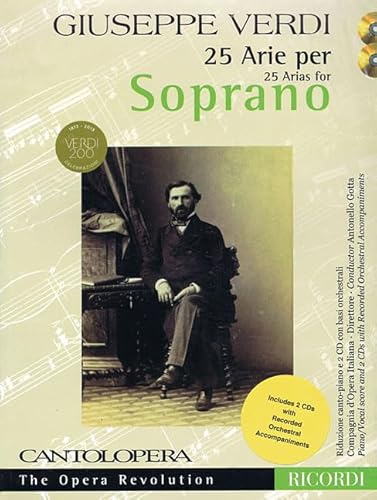 Verdi: 25 Arias for Soprano: Cantolopera Collection (Cantolopera: The Opera Revolution) von Ricordi