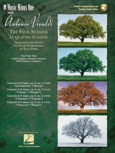 Vivaldi: The Four Seasons for Flute: Music Minus One Flute: Le Quattro Stagioni / The Four Seasons, Solo Flute