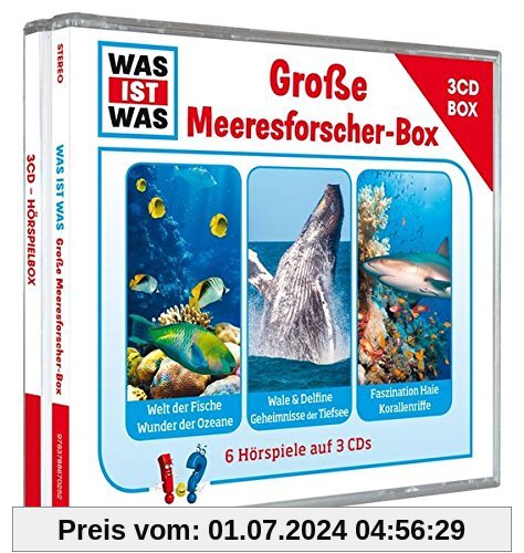 WAS IST WAS 3-CD Hörspielbox Vol.5-Meeresbox