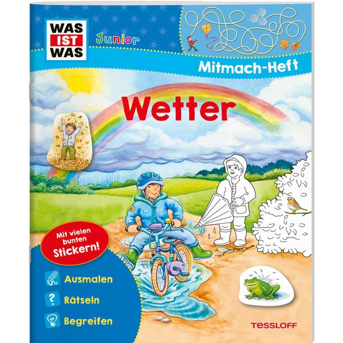 WAS IST WAS Junior Mitmach-Heft Wetter von Tessloff Verlag