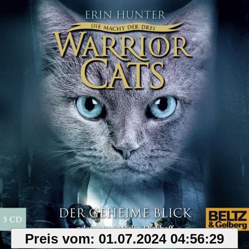 Warrior Cats - Die Macht der drei. Der geheime Blick.: III, Folge 1, gelesen von Marlen Diekhoff, 5 CDs in der Multibox, 6 Std. 13 Min.