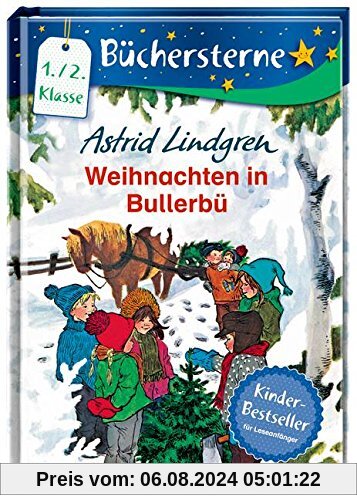 Weihnachten in Bullerbü: Mit 16 Seiten Leserätseln und -spielen (Büchersterne)