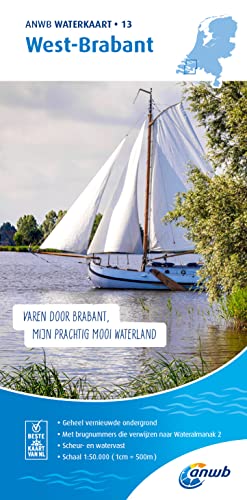 13 West-Brabant: Waterkaarten (ANWB waterkaart, 13)