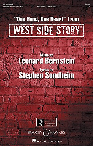 West Side Story: One Hand, One Heart. Kinder- oder Frauenchor (SSA) und Klavier. Chorpartitur.