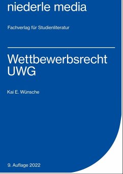 Wettbewerbsrecht - UWG - 2022 von Niederle Media