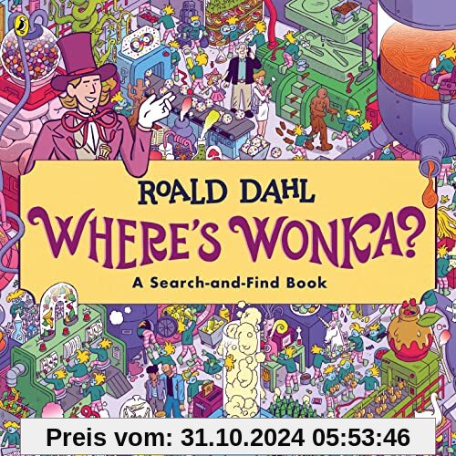 Where's Wonka?: A Search-and-Find Book