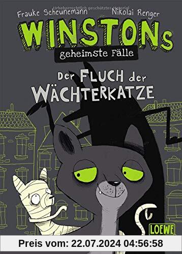 Winstons geheimste Fälle - Der Fluch der Wächterkatze: Kinderbuch ab 10 Jahre - Präsentiert von Loewe Wow! - Wenn Lesen WOW! macht