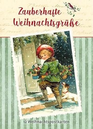 Zauberhafte Weihnachtsgrüße: 12 Weihnachtspostkarten von Kaufmann, Ernst, Verlag