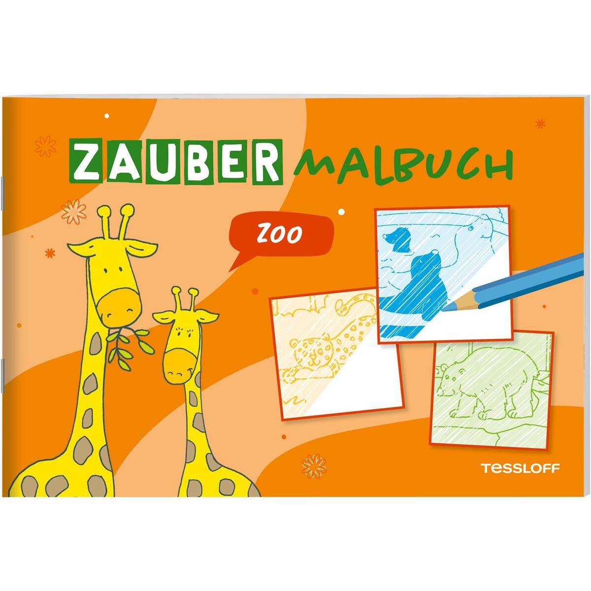 Zaubermalbuch. Zoo von Tessloff Verlag