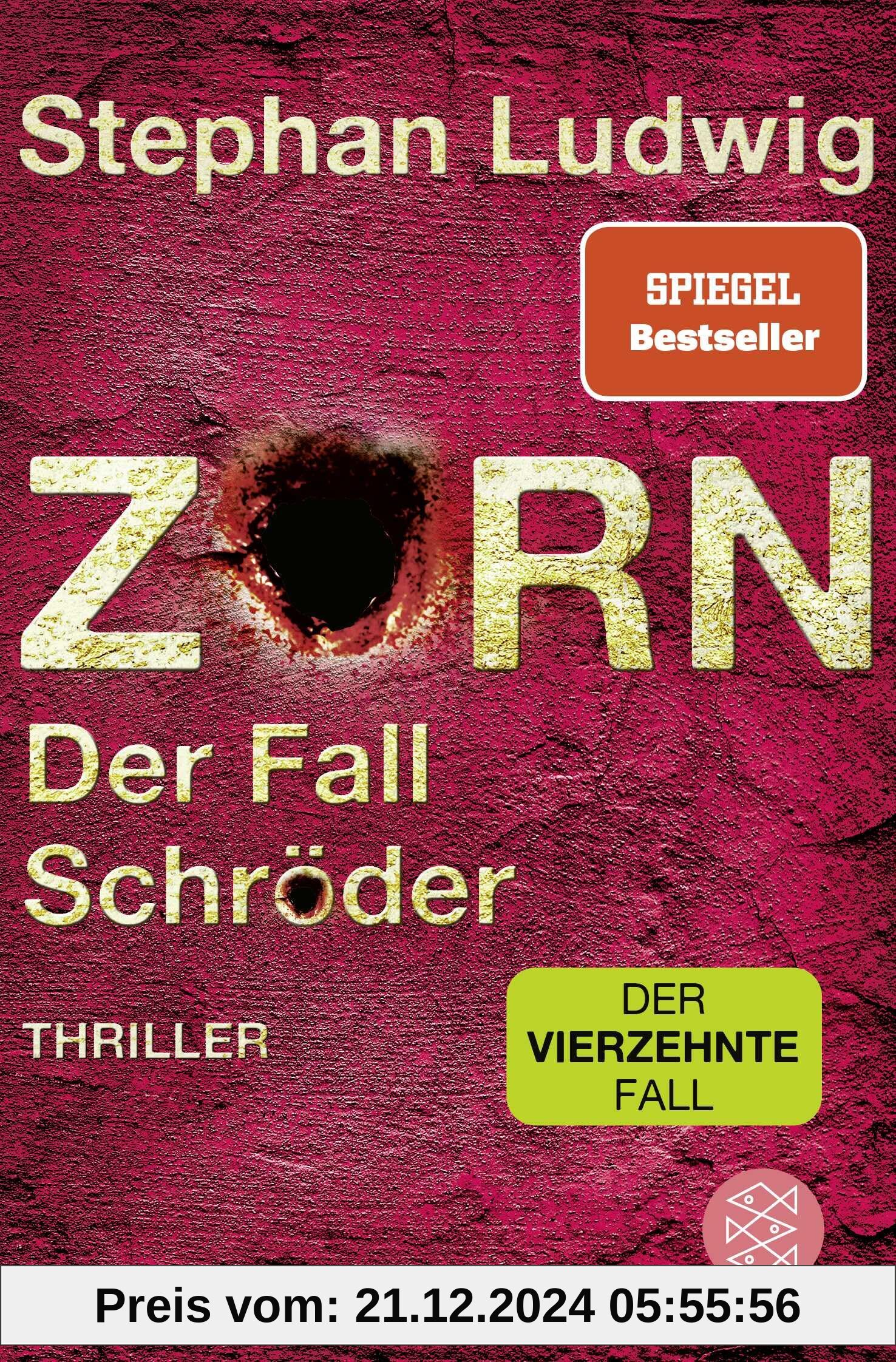 Zorn – Der Fall Schröder: Thriller