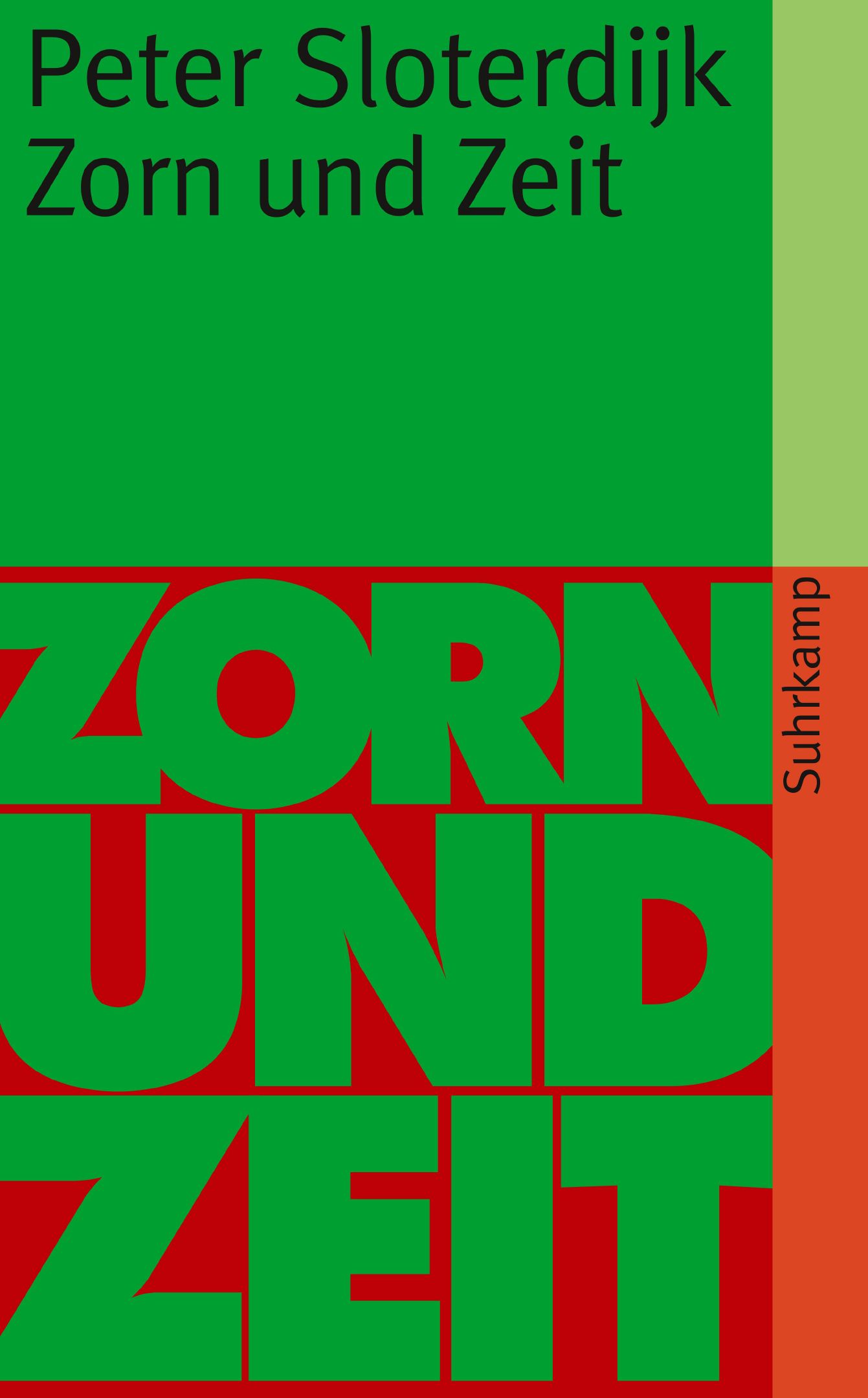 Zorn und Zeit von Suhrkamp Verlag