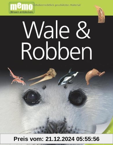 memo Wissen entdecken, Band 80: Wale & Robben, mit Riesenposter!