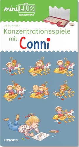 miniLÜK: Vorschule/1. Klasse Konzentrationsspiele mit Conni (miniLÜK-Übungshefte: Vorschule) von LÜK