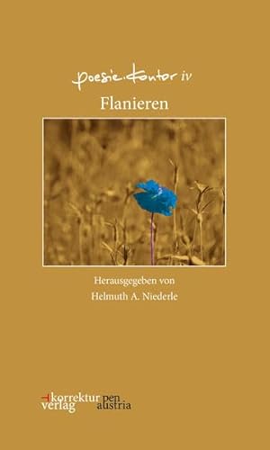 poesie.kontor iv: Flanieren (pen austria: lenguas de tierra) von Korrektur Verlag