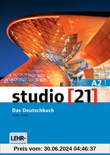 studio [21] - Grundstufe: A2: Teilband 1 - Das Deutschbuch (Kurs- und Übungsbuch mit DVD-ROM): DVD: E-Book mit Audio, interaktiven Übungen, Videoclips