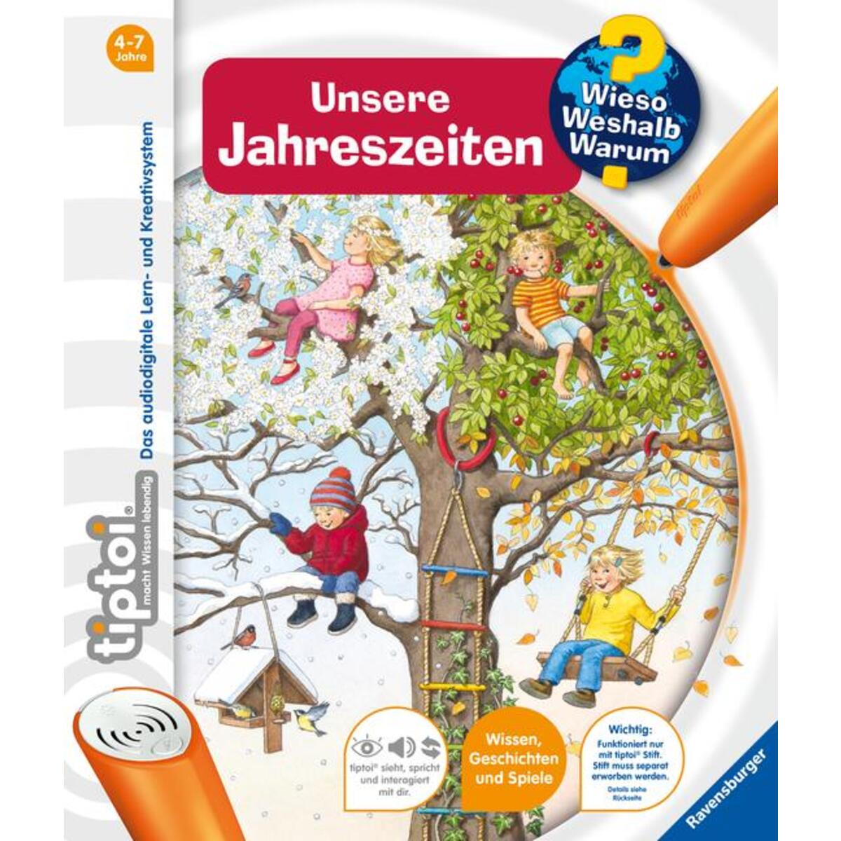 tiptoi® Wieso? Weshalb? Warum? Unsere Jahreszeiten von Ravensburger Verlag