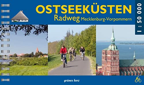 Ostseeküsten-Radweg Mecklenburg-Vorpommern (Radfernwege) von grünes herz