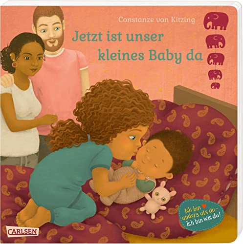 Jetzt ist unser kleines Baby da: Einfühlsames Pappbilderbuch ab 2 Jahre für werdende Geschwister über Schwangerschaft, Geburt und den Familien-Alltag mit Baby von Carlsen